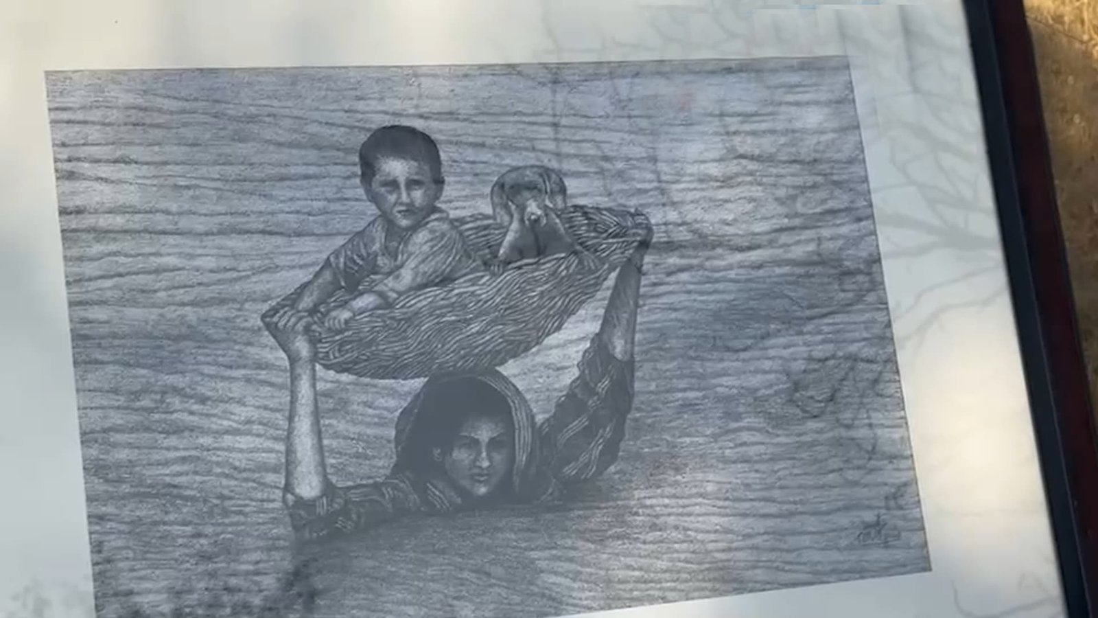 لاکھوں نقطوں سے پینٹنگ بنانے والے عمرکوٹ کے آرٹسٹ