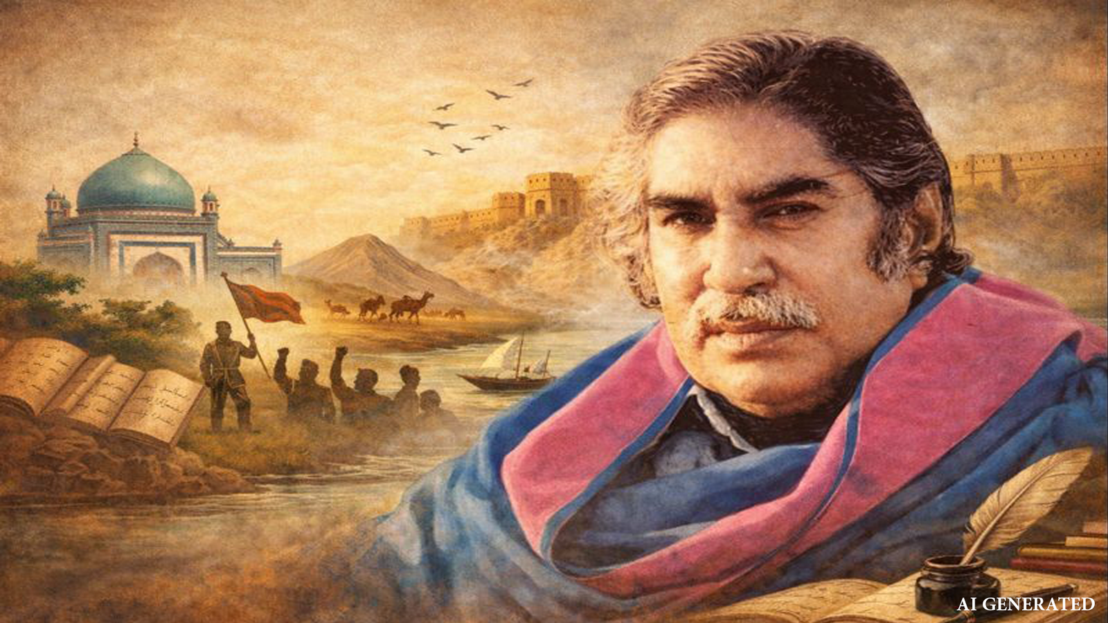آمریت کو شاعری سے چلینج کرنے والے مزاحمتی اور رومانوی شاعر شیخ ایاز