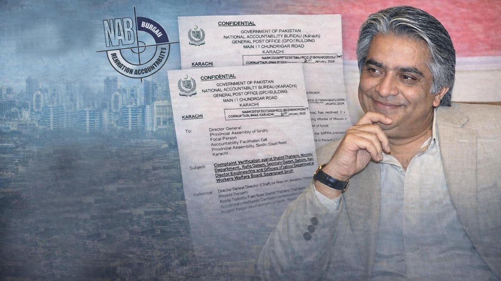 ورکرز ویلفیئر بورڈ میں اربوں کی بے ضابطگیاں، نیب نے سندھ حکومت کو خط لکھ دیا