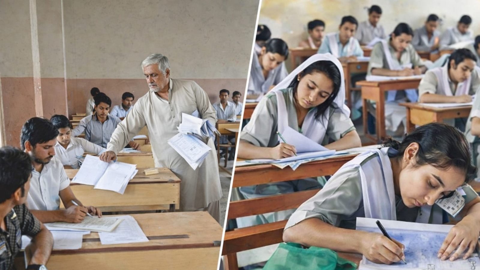 سندھ: میٹرک اور انٹر کے امتحانات کے لیے نمبر سسٹم ختم، نیا گریڈنگ نظام نافذ، ‘طلبہ کی کارکردگی بہتر ہوگی۔’