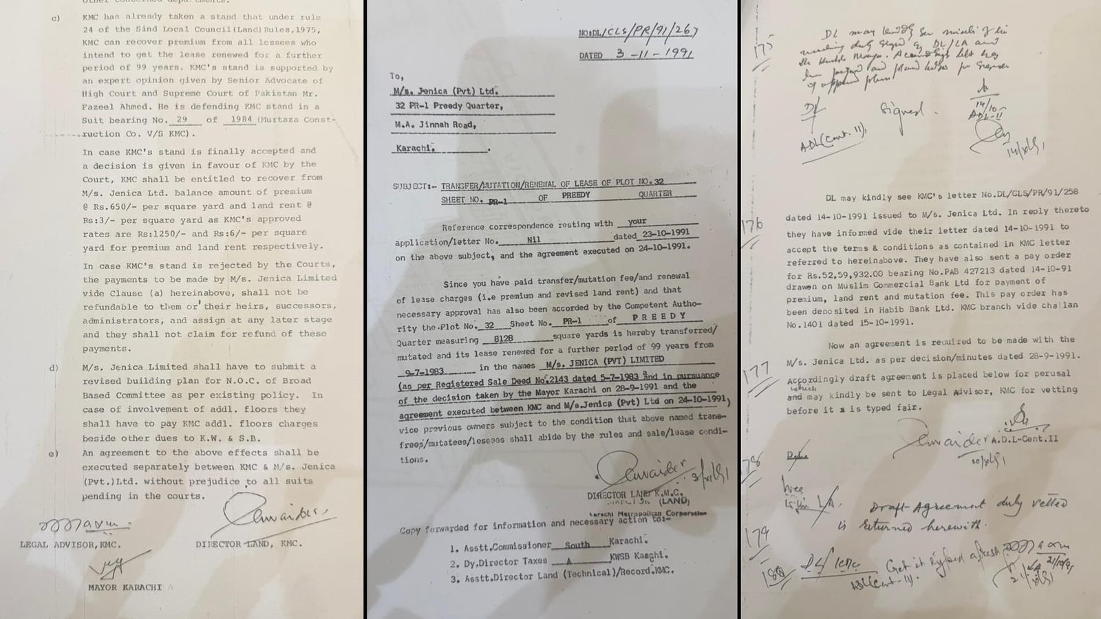 سانحہ گل پلازہ: زمین کی خریداری عبدالستار افغانی کے دور میں، لیز پر فاروق ستار کے دستخط، اضافی فلور کی اجازت نعمت اللہ خان کے دور میں، وزیر اعلی سندھ کو رپورٹ پیش