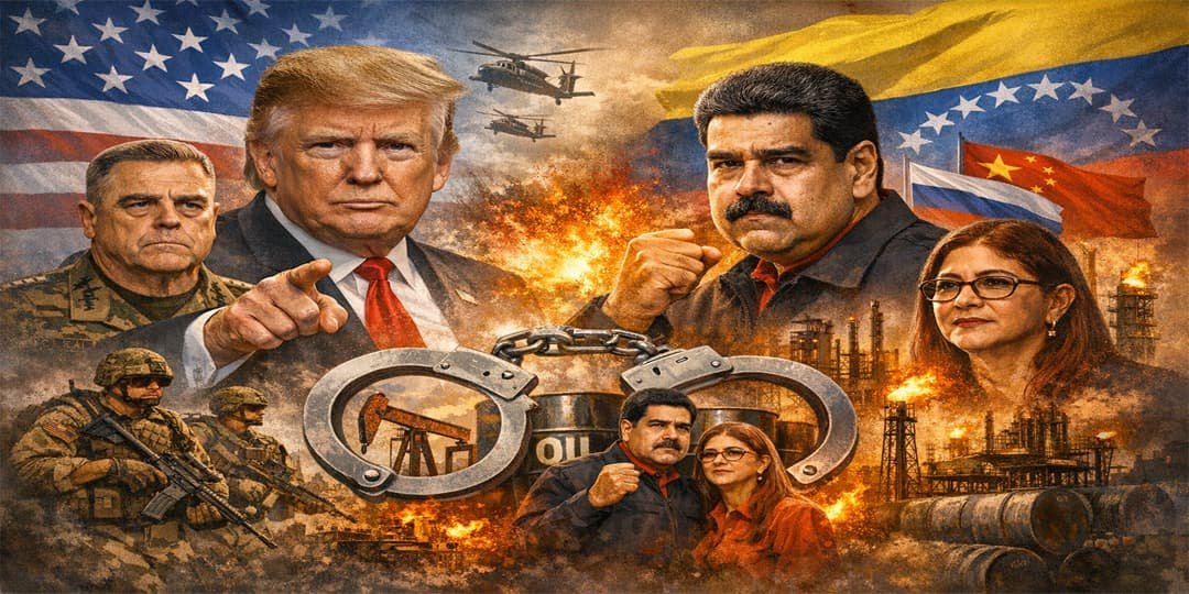 امریکا وینزویلا پر حملے سےکیا چاہتا ہے؟ 