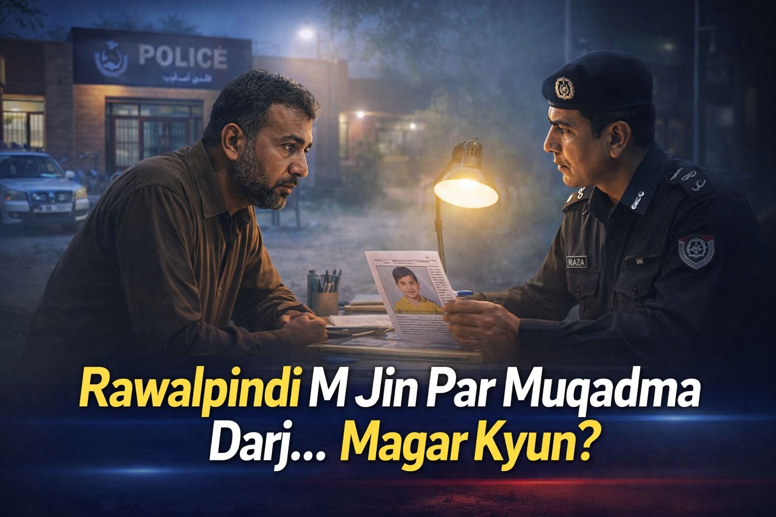 راولپنڈی میں انوکھا مقدمہ: لاپتہ بچے کے اغوا کا کیس جنات کے خلاف درج