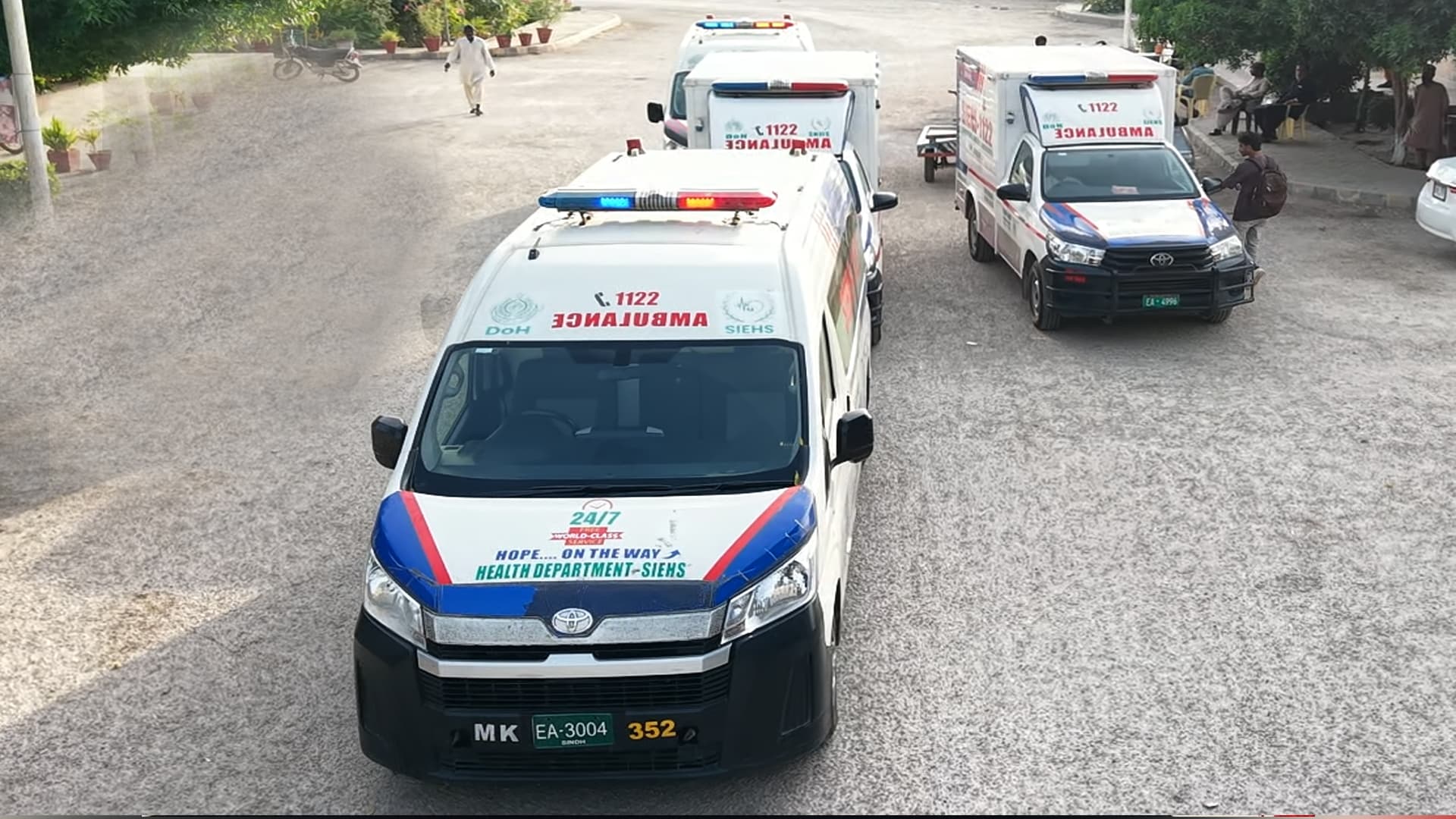 میرپورخاص میں مفت 1122 ایمبولینس سروس، حادثات اور طبی ہنگامی صورتحال میں شہریوں کے لیے اہم سہارا
